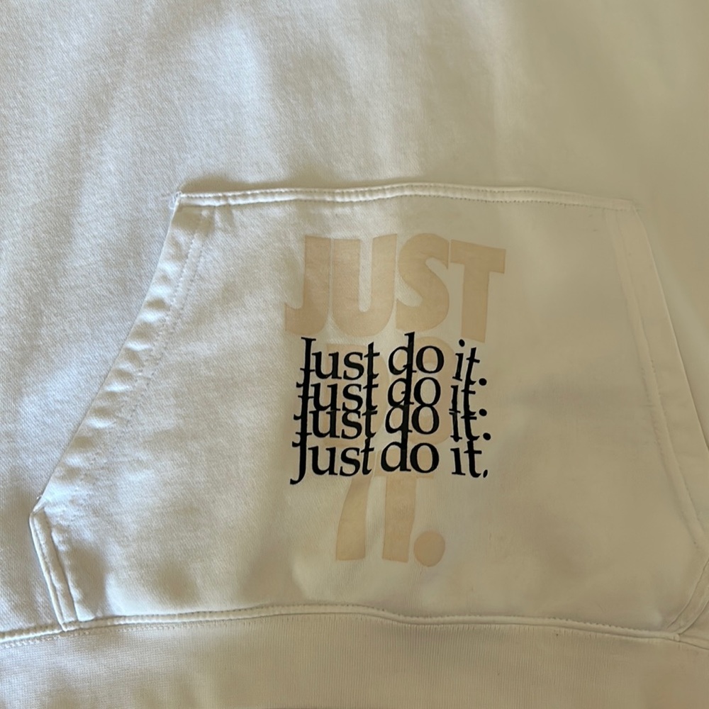 Nike off white Orange Club JDI pullover